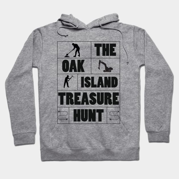 The Oak Island Treasure Hunt Hoodie by OakIslandMystery